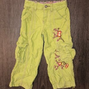 Mimi & Maggie Embroidered Cargo Cords